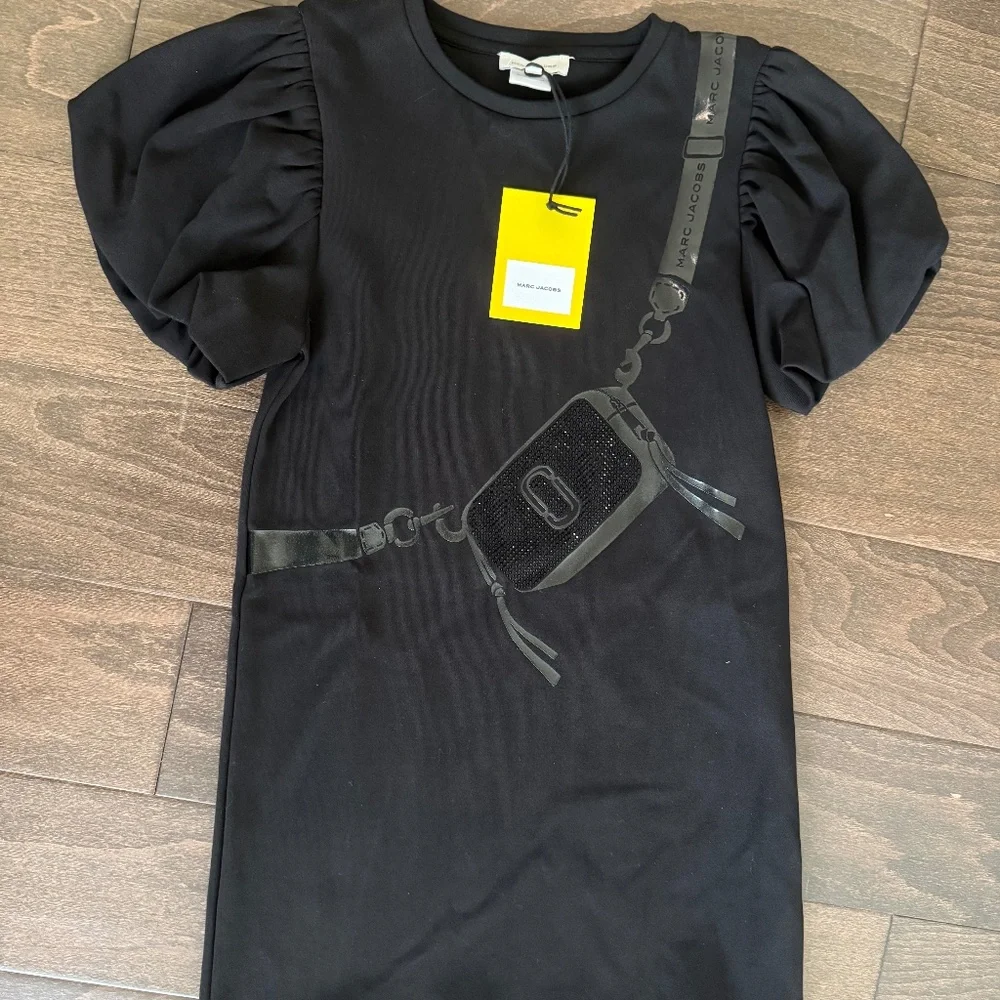 Marc Jacobs Voluminous Snapshot Dress in black - Picture 2 of 2